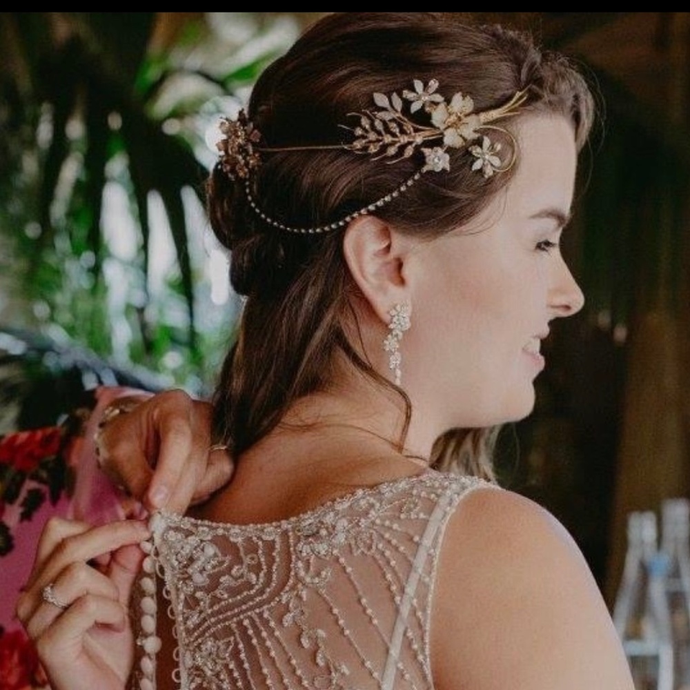 Crystal Headpiece, Paris by Debra Moreland